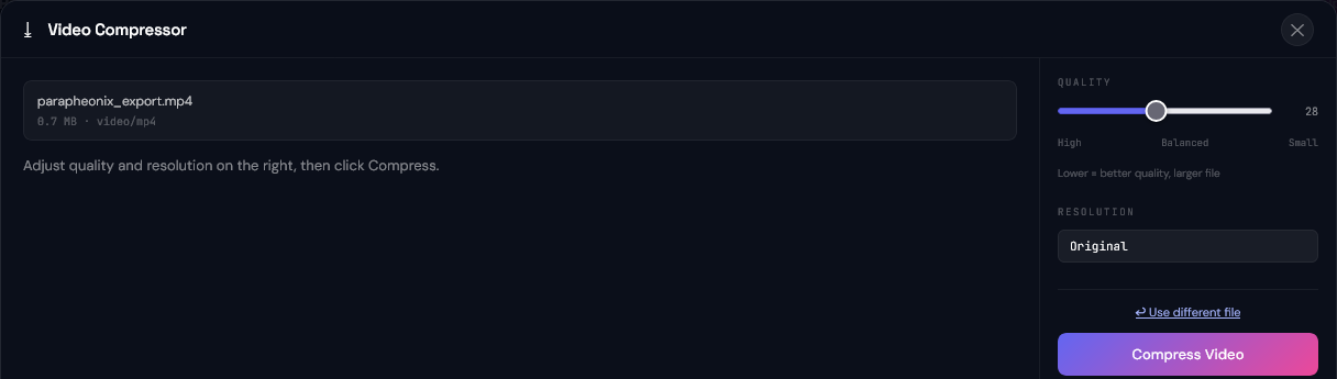 Video Compressor